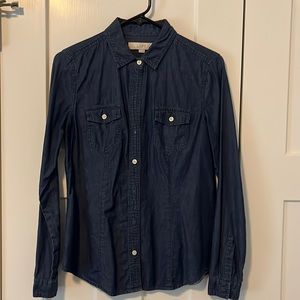 Loft Denim Shirt - Women’s Small.